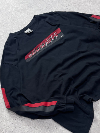 Vintage 2000s Nike Swoosh Long Sleeve Tee (XL)