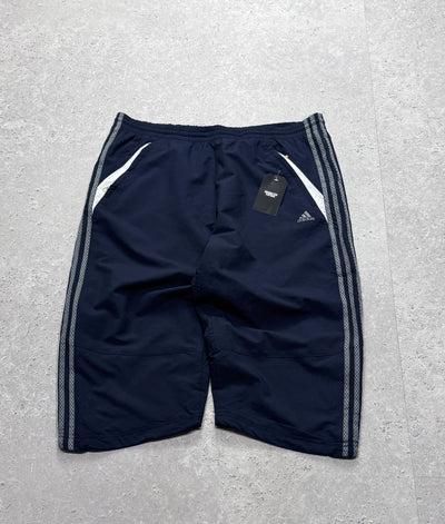 Vintage 2000s Adidas Adjustable 3/4 Track Shorts (L)