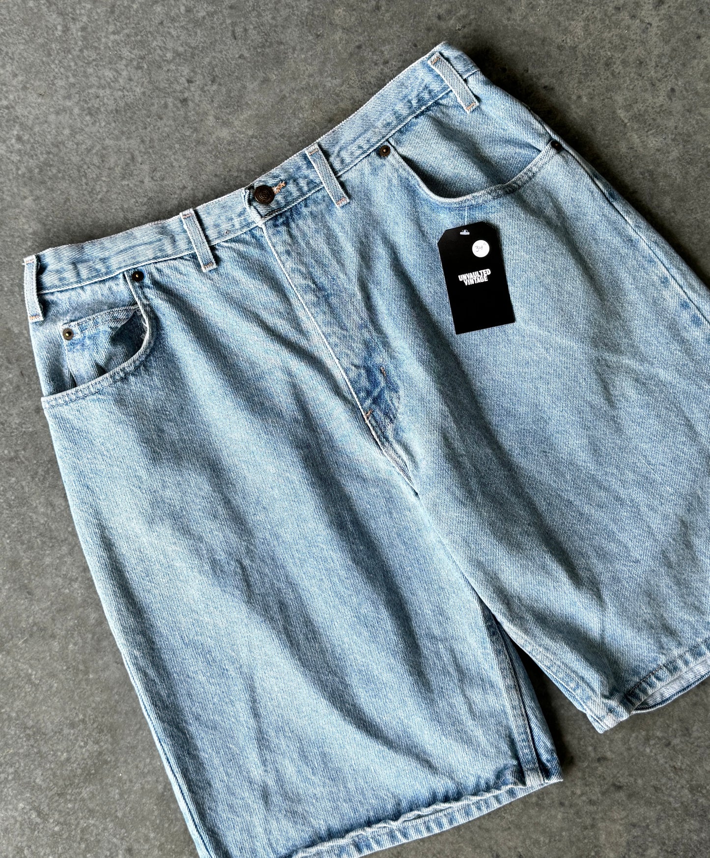 Vintage 00s Denim Jorts (34")