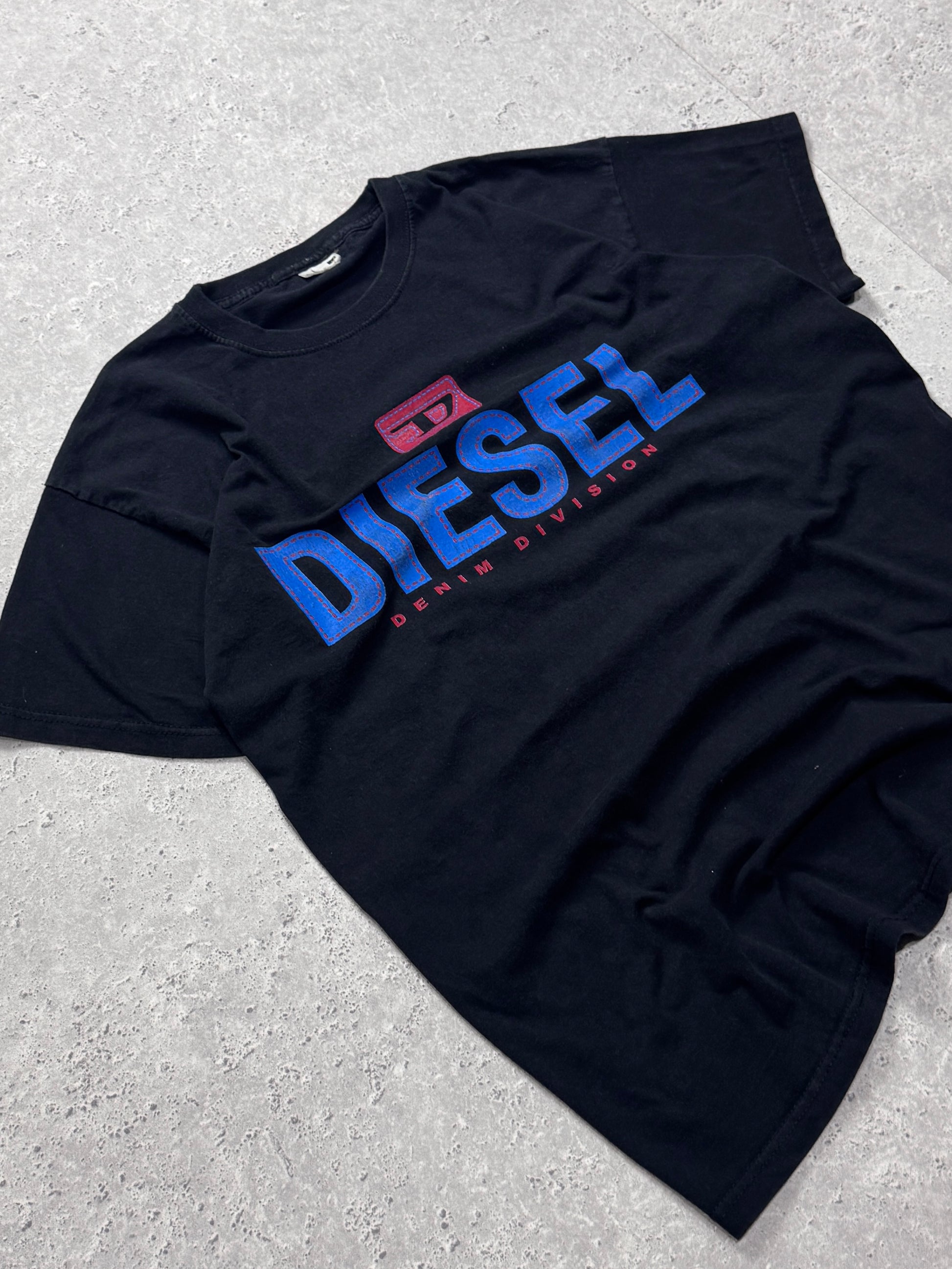 Vintage Y2K Diesel Denim Division Tee (M)