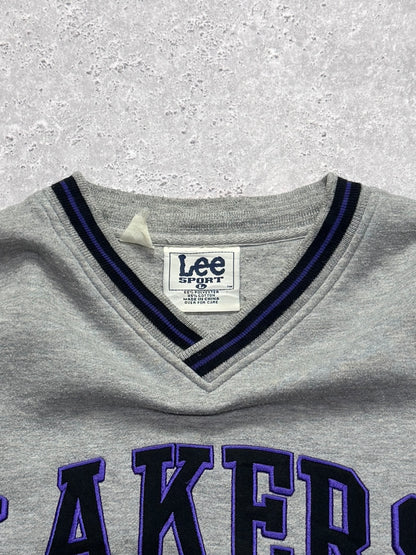 Vintage Los Angeles Lakers NBA Embroidered Sweater (XL)