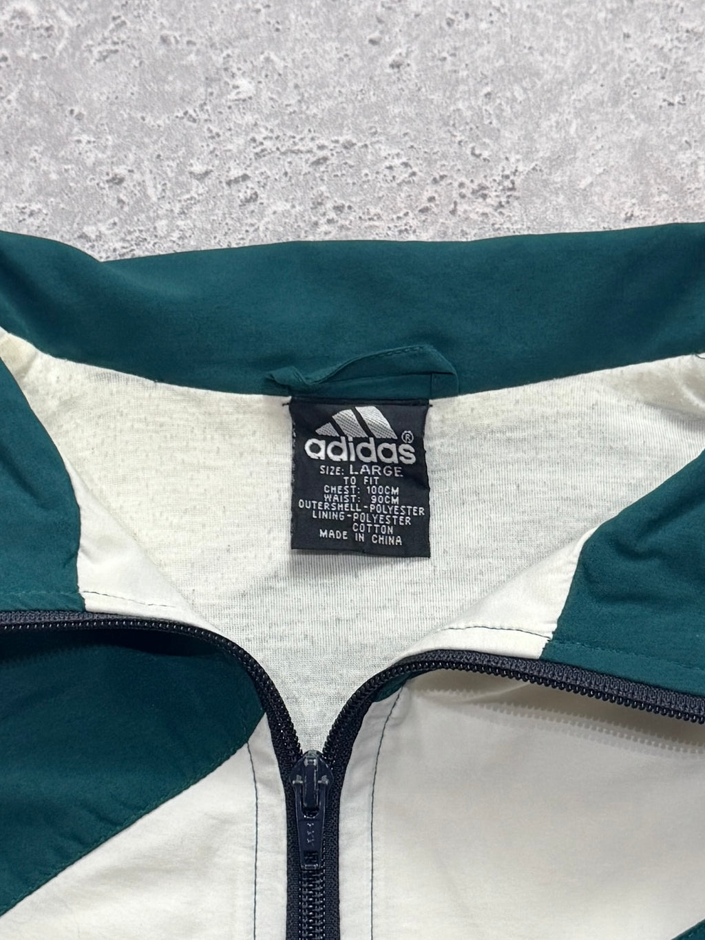 Vintage 2000s Adidas Windbreaker Jacket (L)