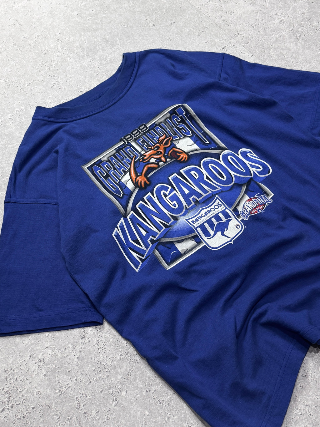 Vintage 1999 North Melbourne Kangaroos AFL Grand Final Tee (L)