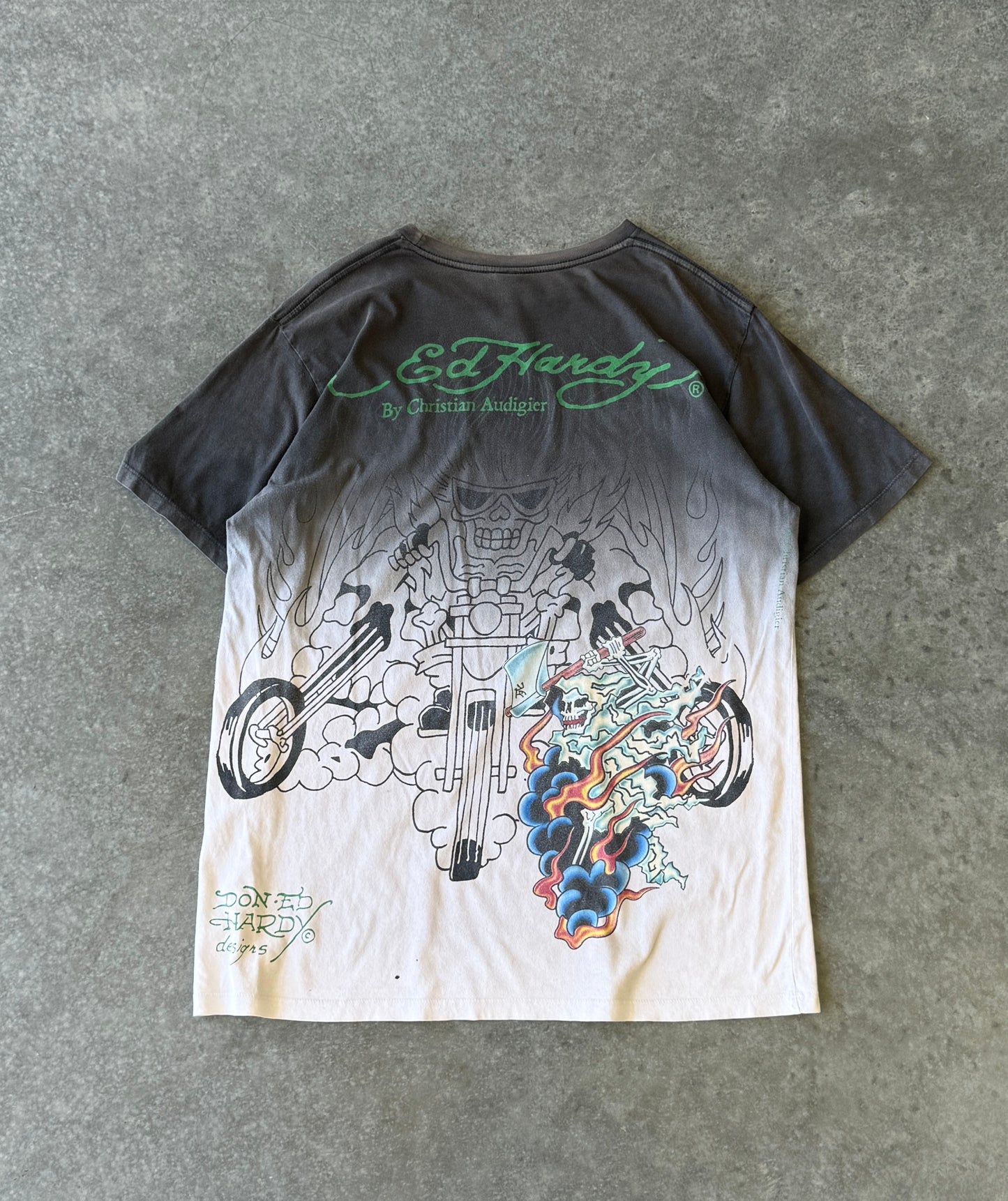 Vintage Ed Hardy Y2K AOP Tee (XL)