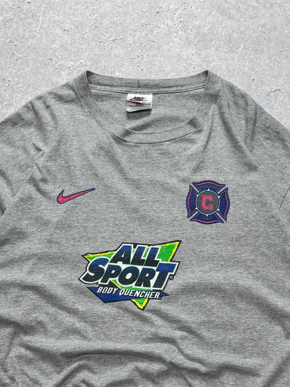 Vintage 90s Nike X Chicago Fire MLS Tee (XL)