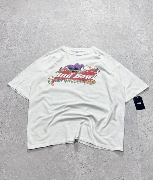 Vintage 1997 Bud Bowl New Orleans Tee (XL)