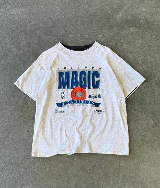 Vintage 90s Orlando Magic Two Tone Tee (L)