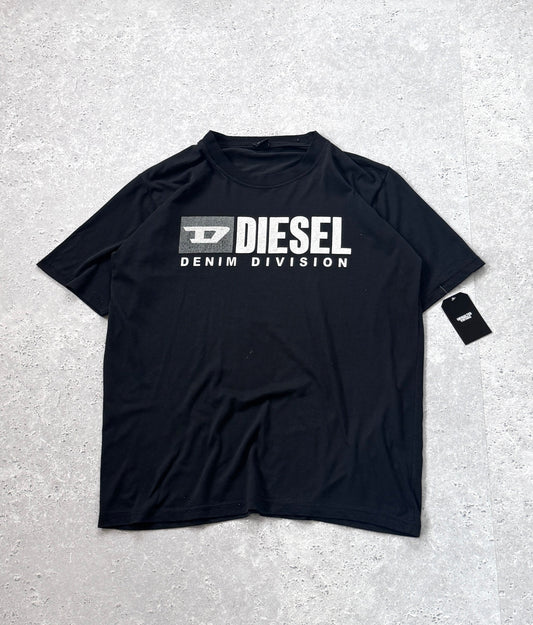 Vintage Y2K Diesel Denim Division Tee (L)
