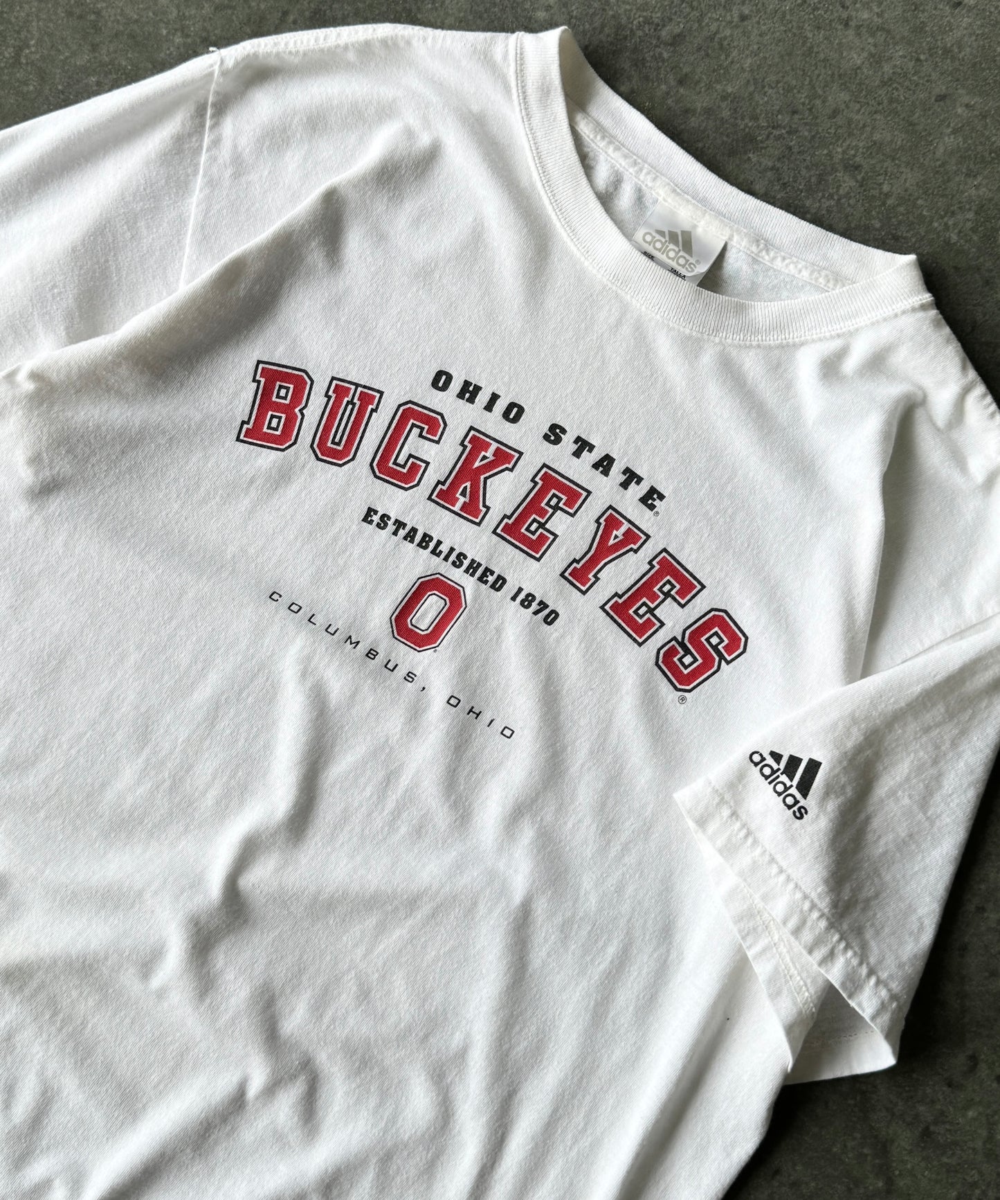 Vintage Adidas x Ohio State Buckeyes Tee (L)