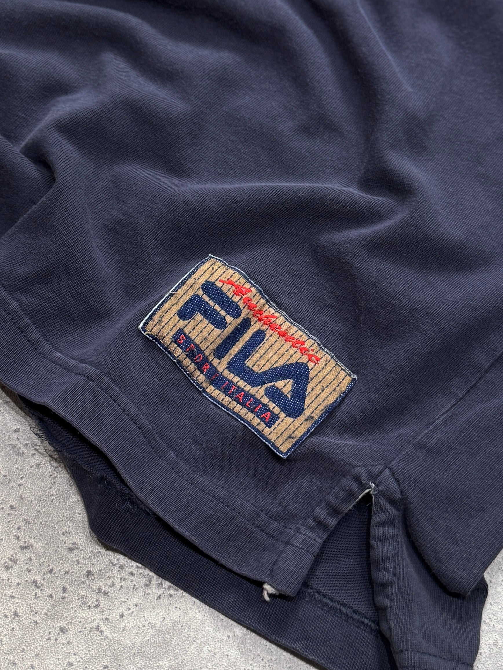 Vintage 90s Fila Embroidered Tee (XL)