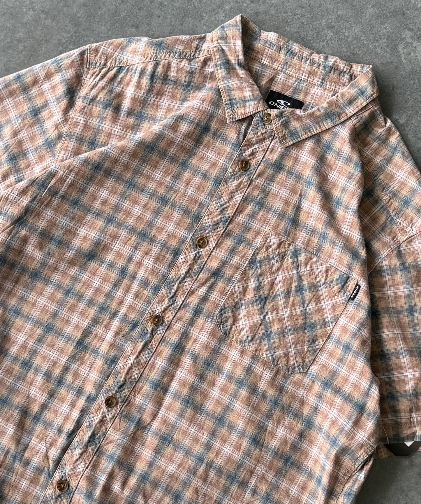 Vintage 00s O'Neill Surf Button Up Shirt (XL)