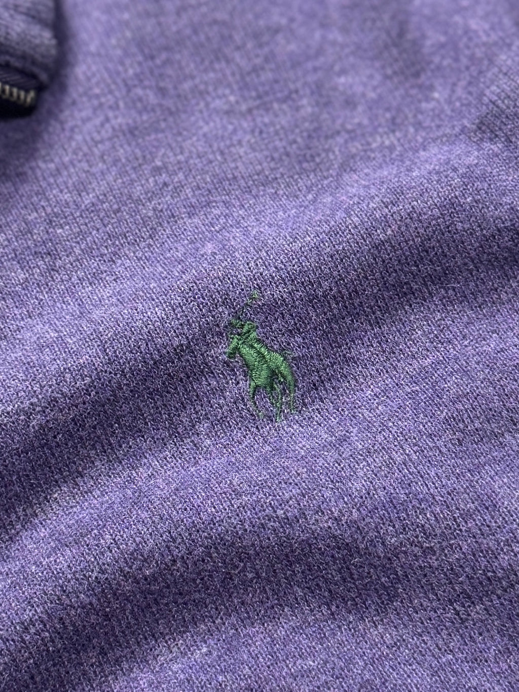 Vintage Polo Ralph Lauren Quarter Zip Sweater (M)
