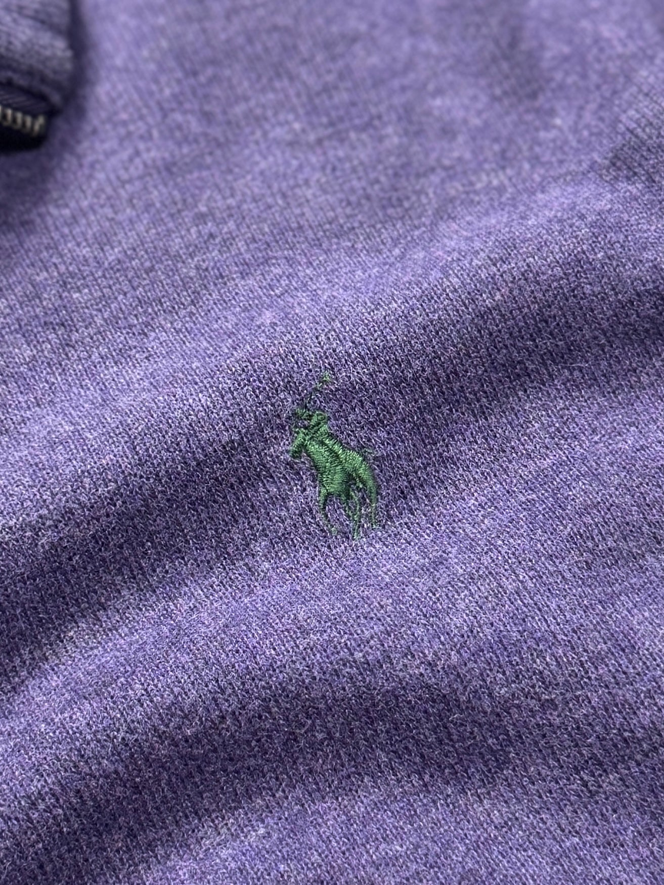 Vintage Polo Ralph Lauren Quarter Zip Sweater (M)