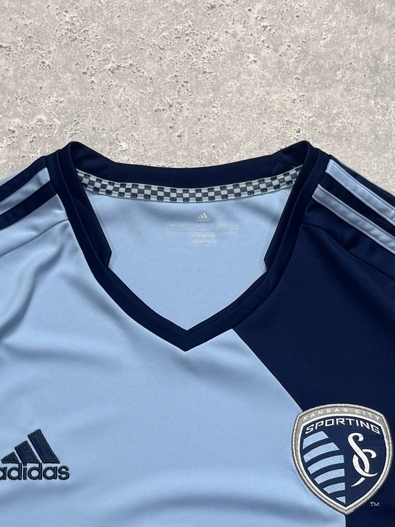 Vintage 2000s Kansas City Sporting MLS Jersey (XL)