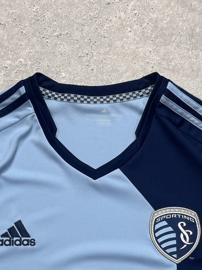 Vintage 2000s Kansas City Sporting MLS Jersey (XL)