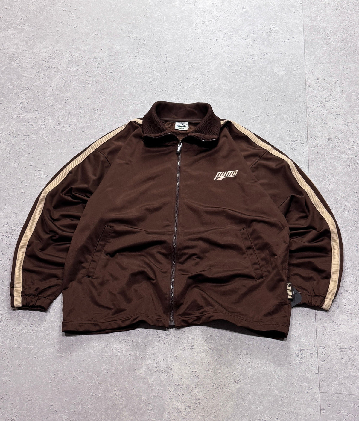 Vintage 2000s Puma Spellout Track Jacket (M)