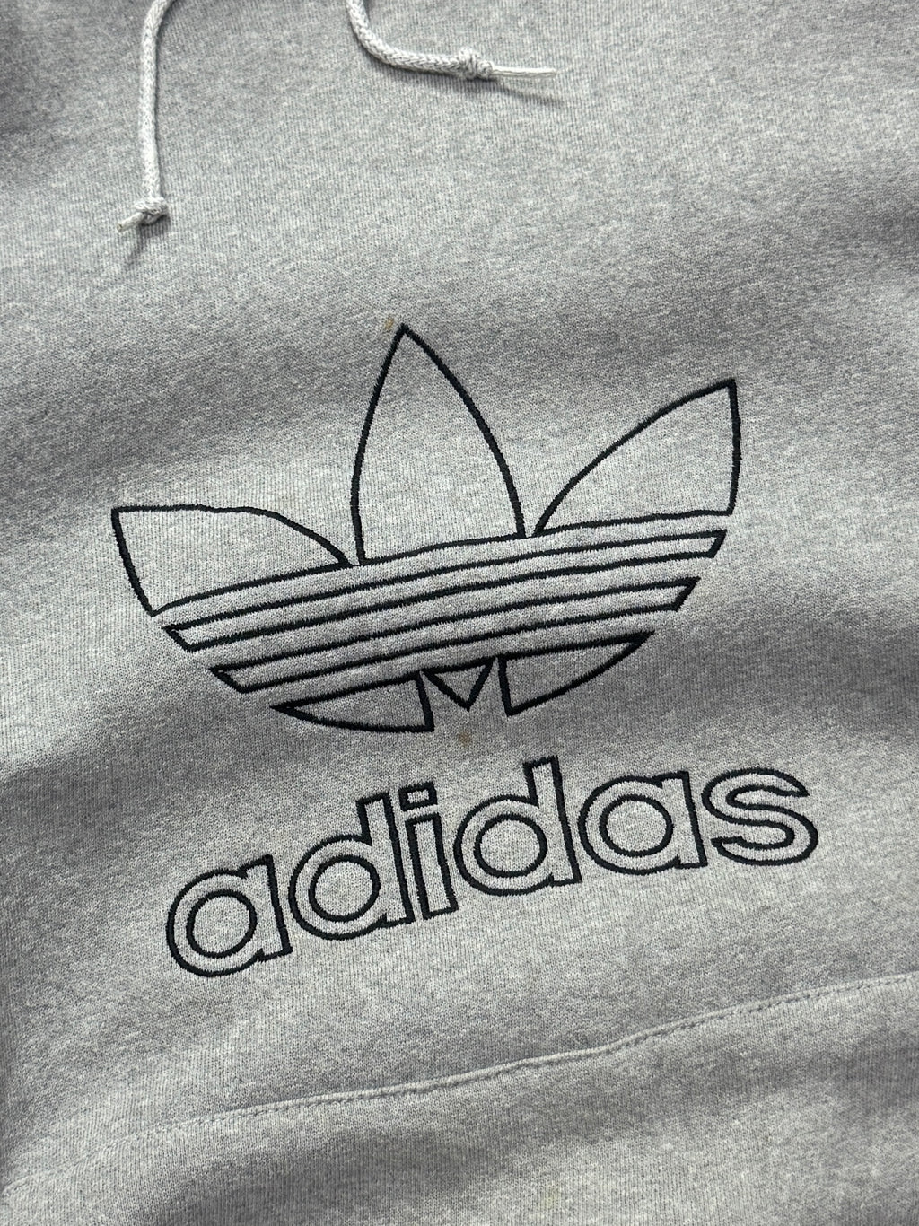 Vintage 90s Adidas Heavyweight Hoodie (XL)