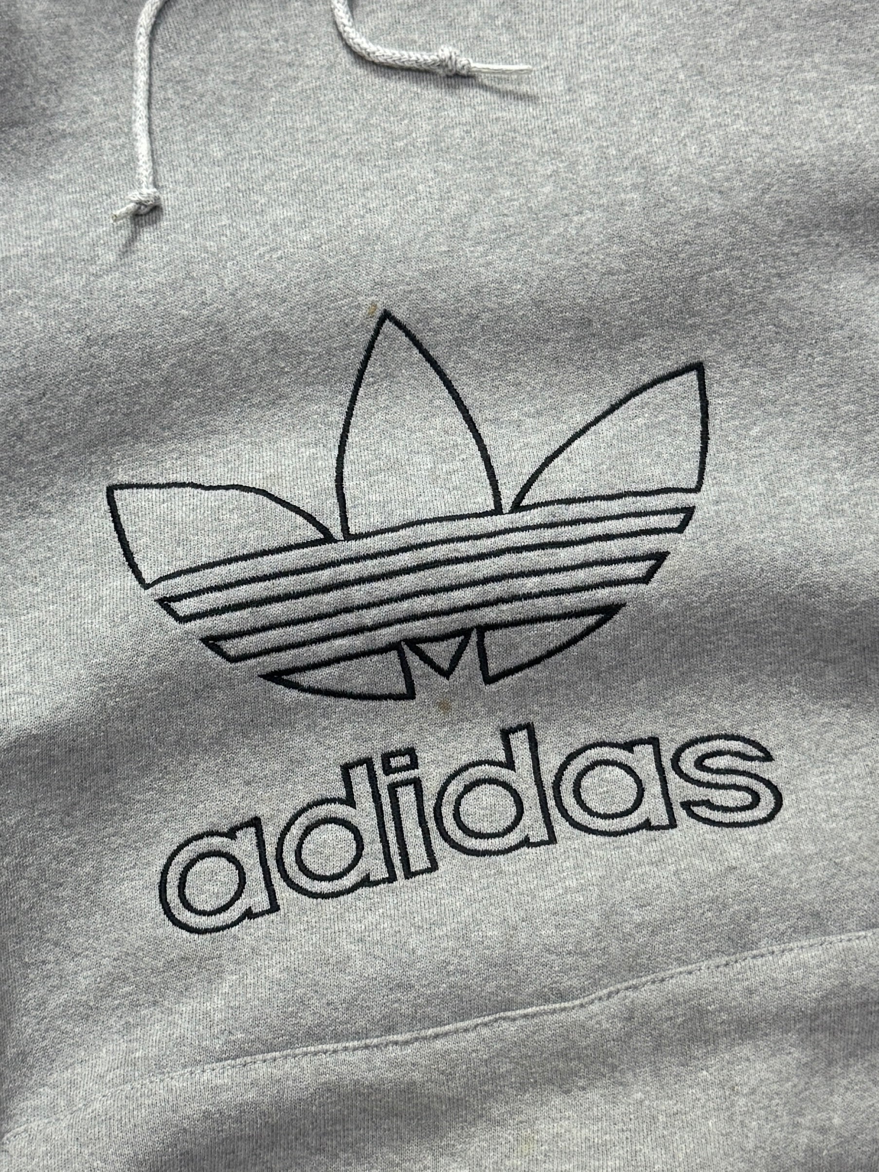 Vintage 90s Adidas Heavyweight Hoodie (XL)
