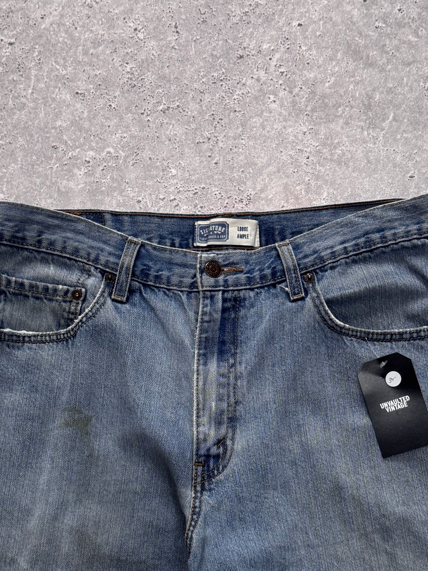 Vintage Levi Strauss Denim Jorts (34")