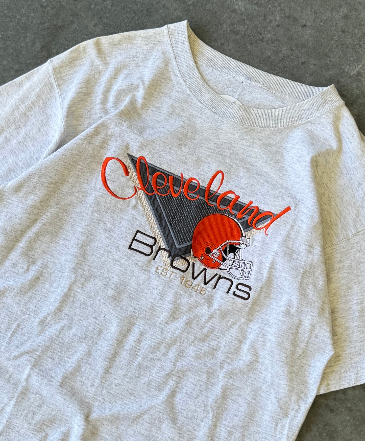 Vintage Cleveland Browns Embroidered Tee (M)