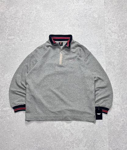 Vintage 2000s Nike Quarter Zip Sweater (L)