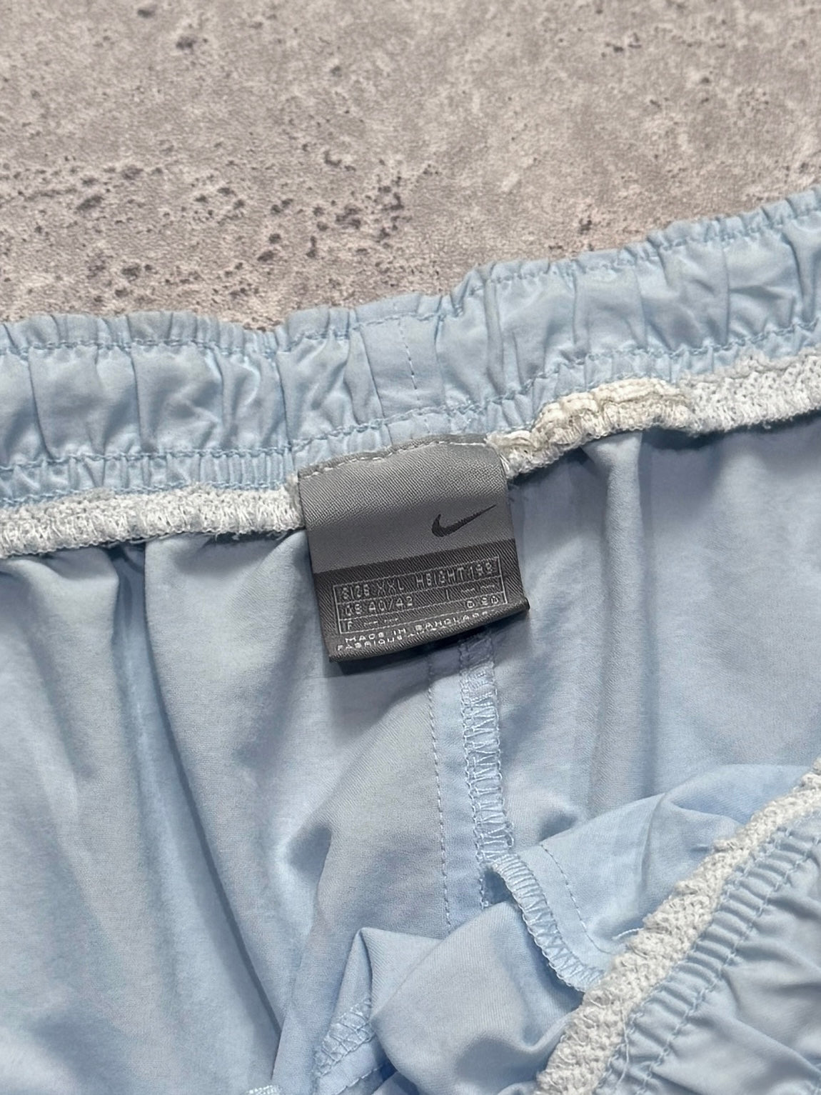 Vintage 2000s Nike Adjustable Track Shorts (L)