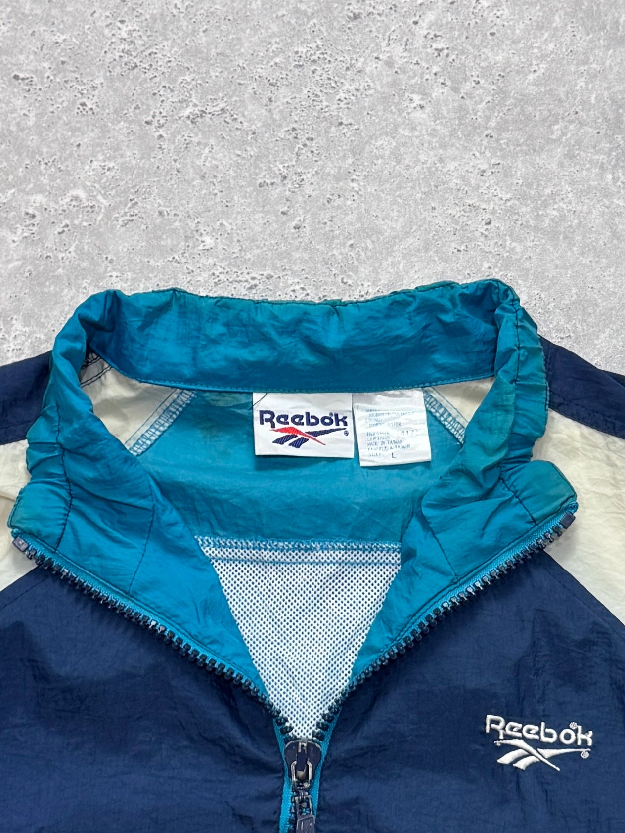 Vintage 90s Reebok Windbreaker Jacket (L)
