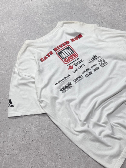 Vintage 2000s Adidas Gate River Run Marathon Tee (XL)