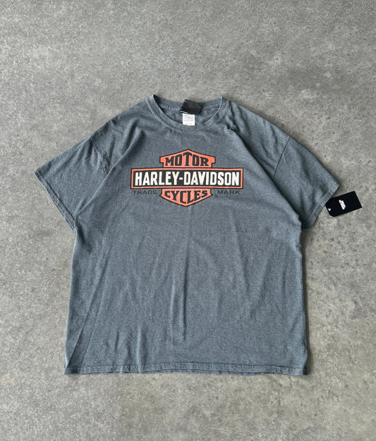 Vintage 00s Harley Davidson Logo Tee (XL)