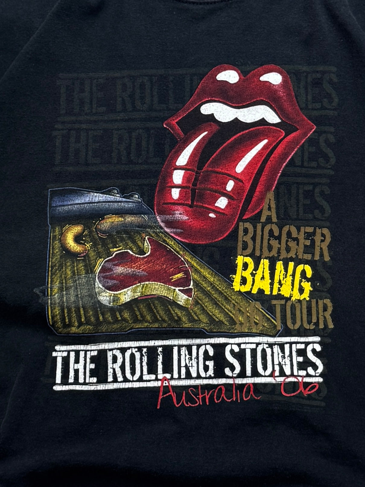 Vintage 2006 The Rolling Stones Australian Tour Tee (XL)