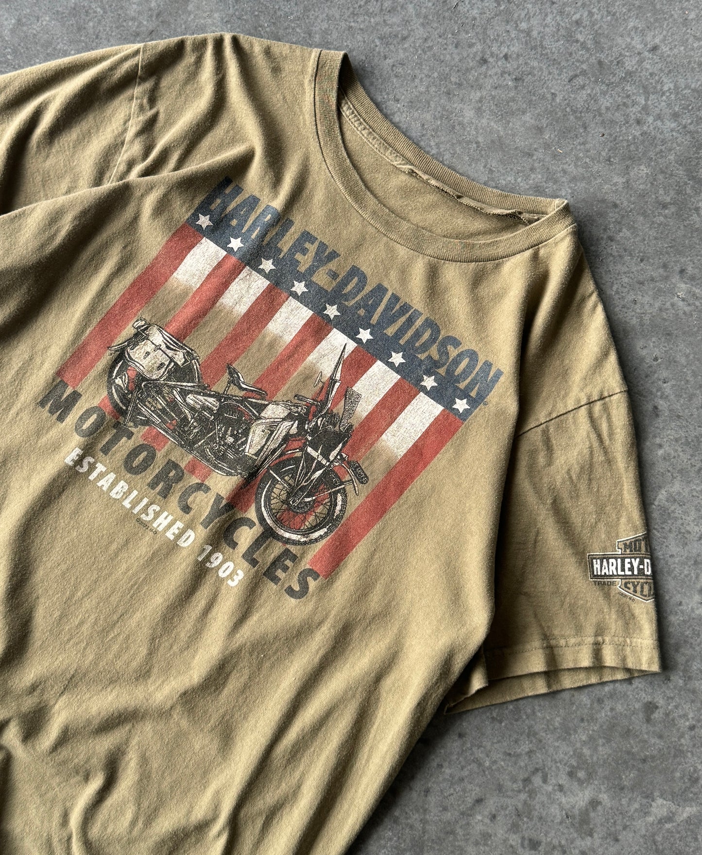 Vintage 00s Harley Davidson Motorcycles Tee (L)