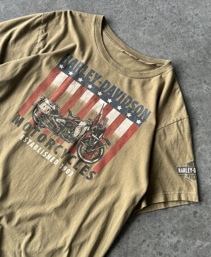 Vintage 00s Harley Davidson Motorcycles Tee (L)