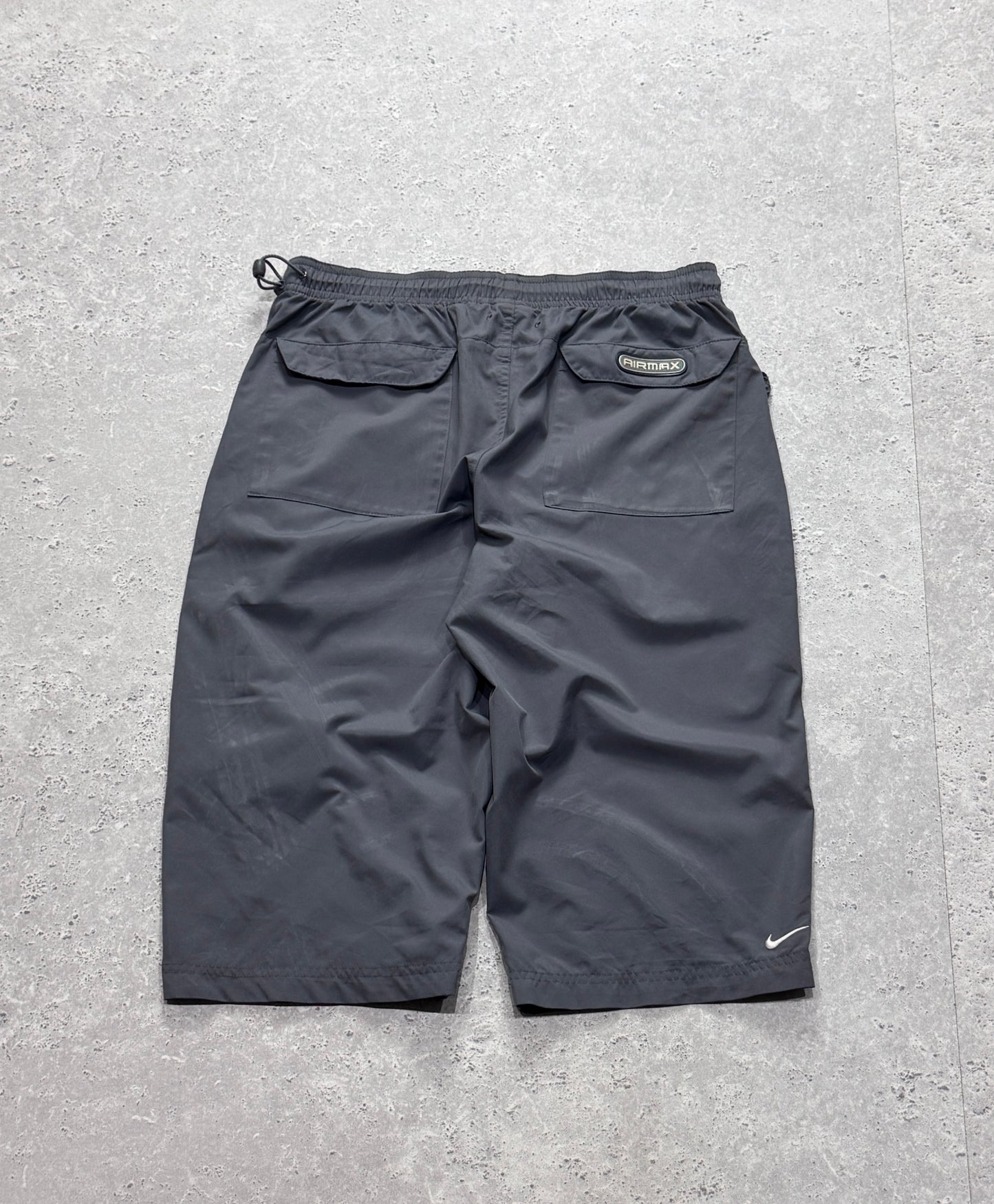 Vintage 2000s Nike Air Max 3/4 Track Shorts (30")