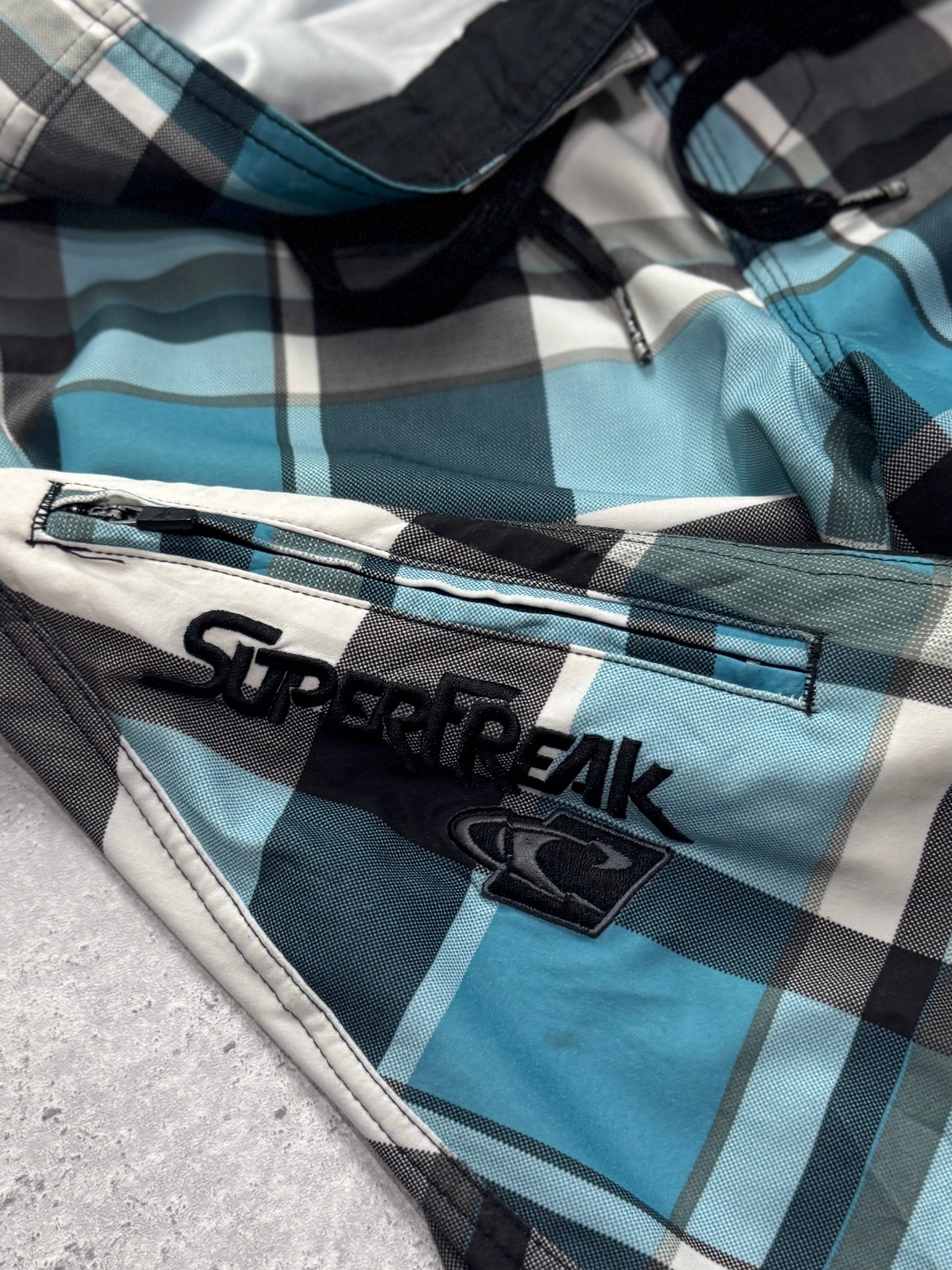 Vintage Y2K O’Neill Plaid Board Shorts (34”)