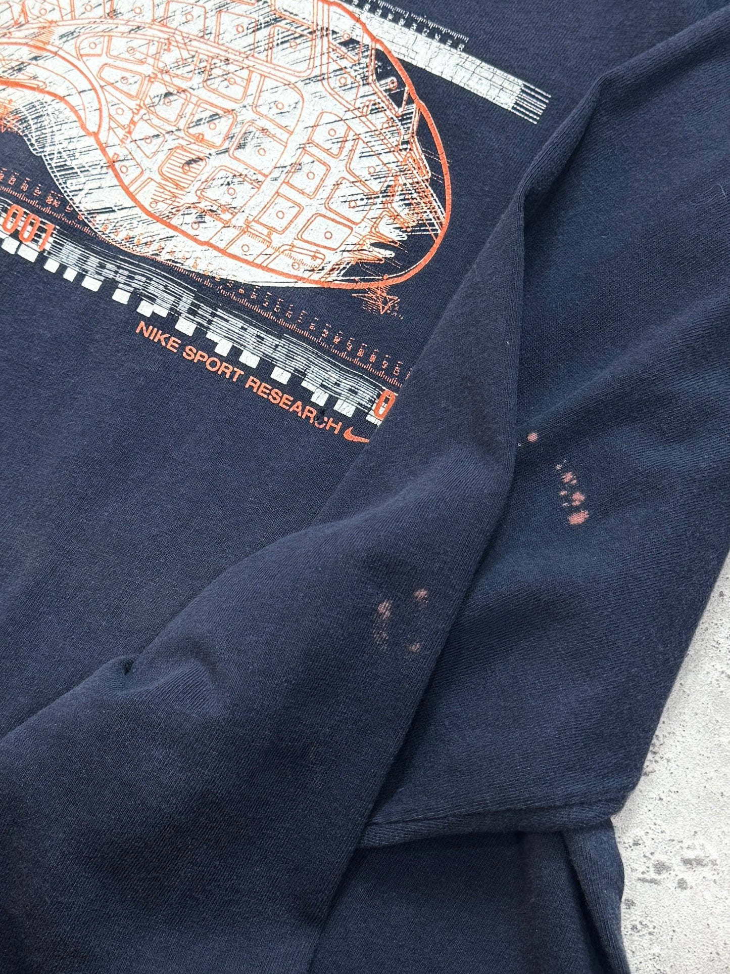 Vintage 2000s Nike Sport Research Promo Long Sleeve Tee (M)