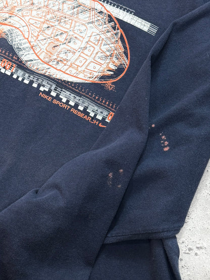 Vintage 2000s Nike Sport Research Promo Long Sleeve Tee (M)