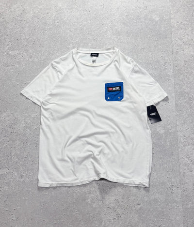 Vintage 2000s Diesel Denim Division Pocket Tee (S)