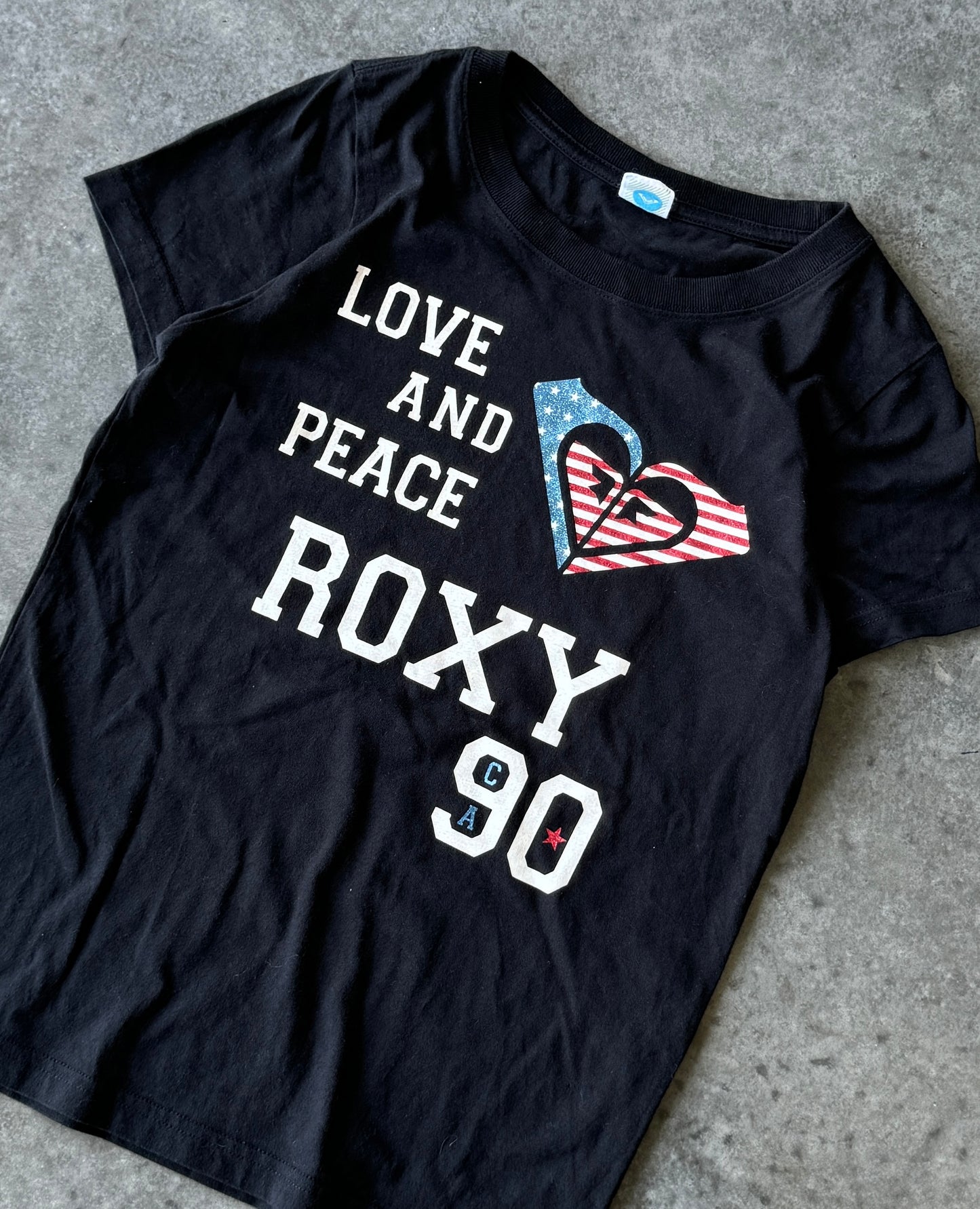 Vintage Roxy Surf Baby Tee (M)