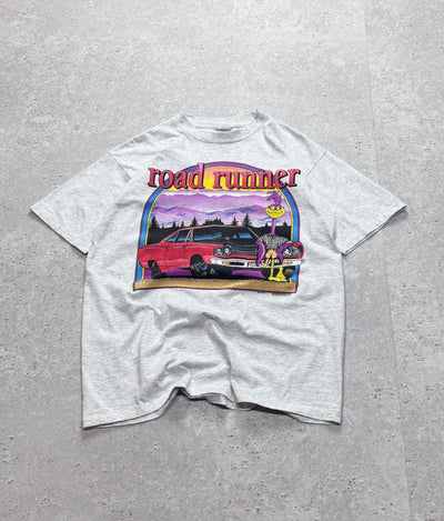 Vintage 90s Road Runner Looney Tunes Car Tee (XL)
