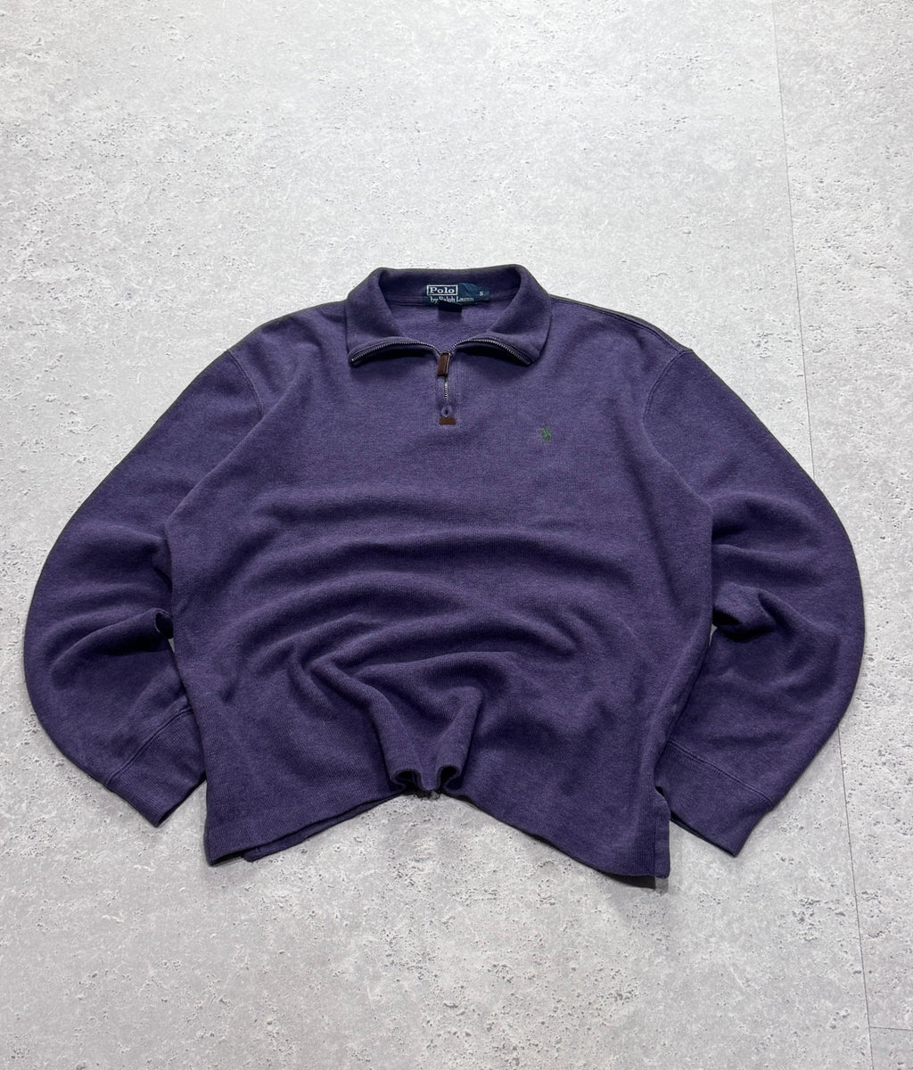 Vintage Polo Ralph Lauren Quarter Zip Sweater (M)