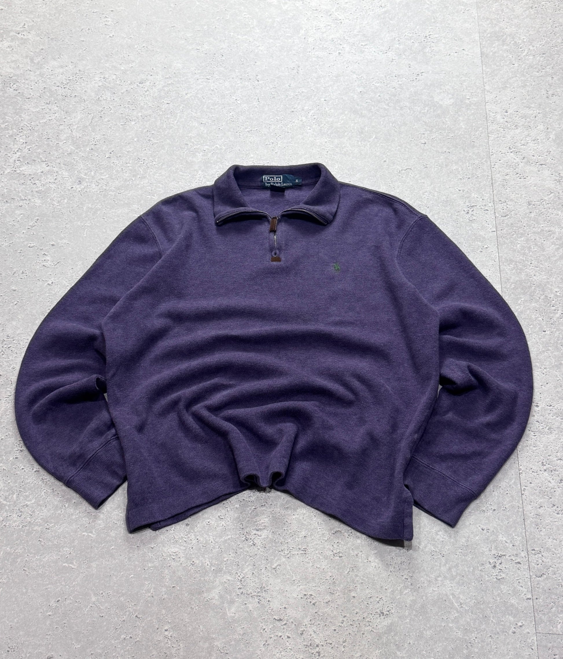 Vintage Polo Ralph Lauren Quarter Zip Sweater (M)