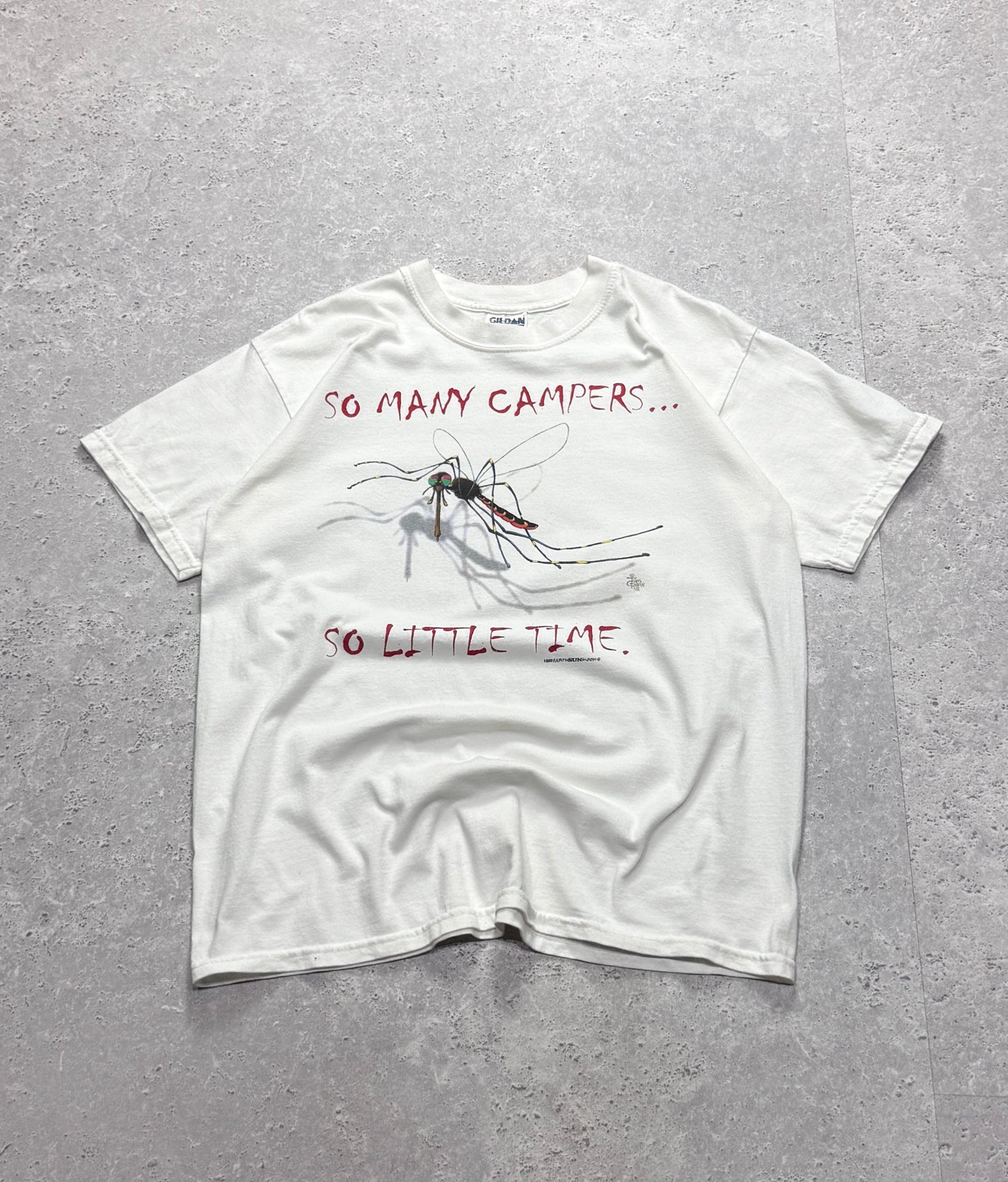 Vintage 90s Mosquito Graphic Tee (L)