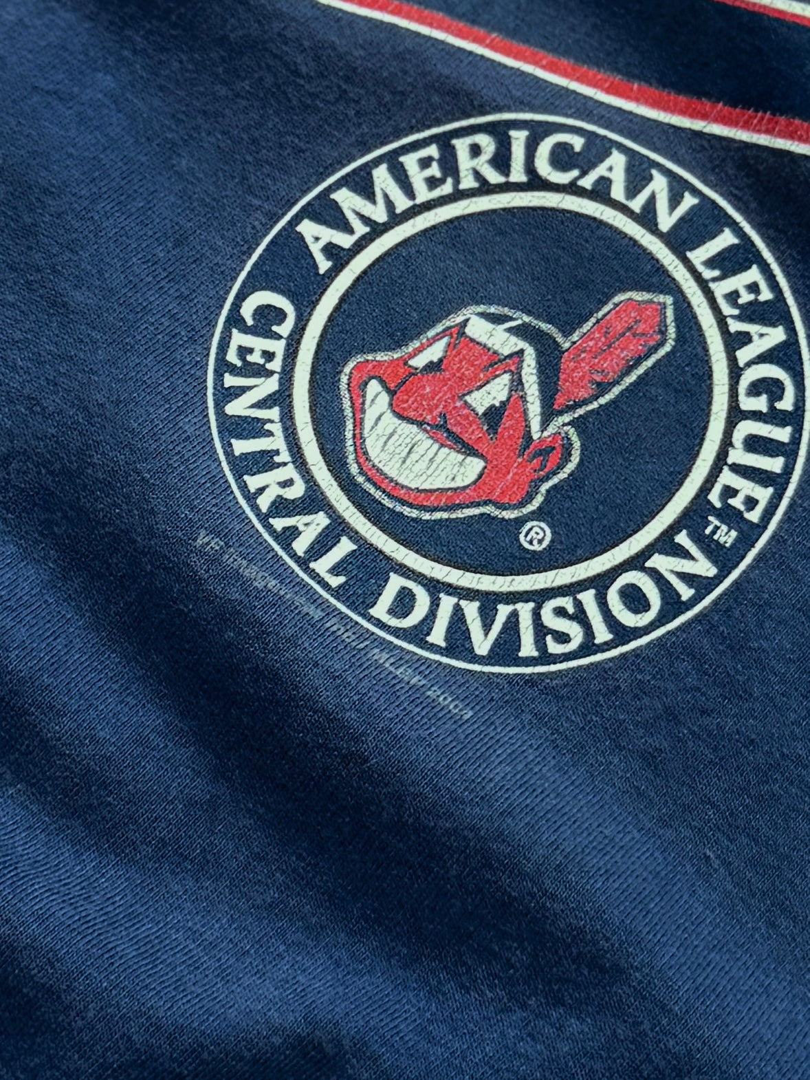 Vintage 2000s Cleveland Indians MLB Tee (XL)