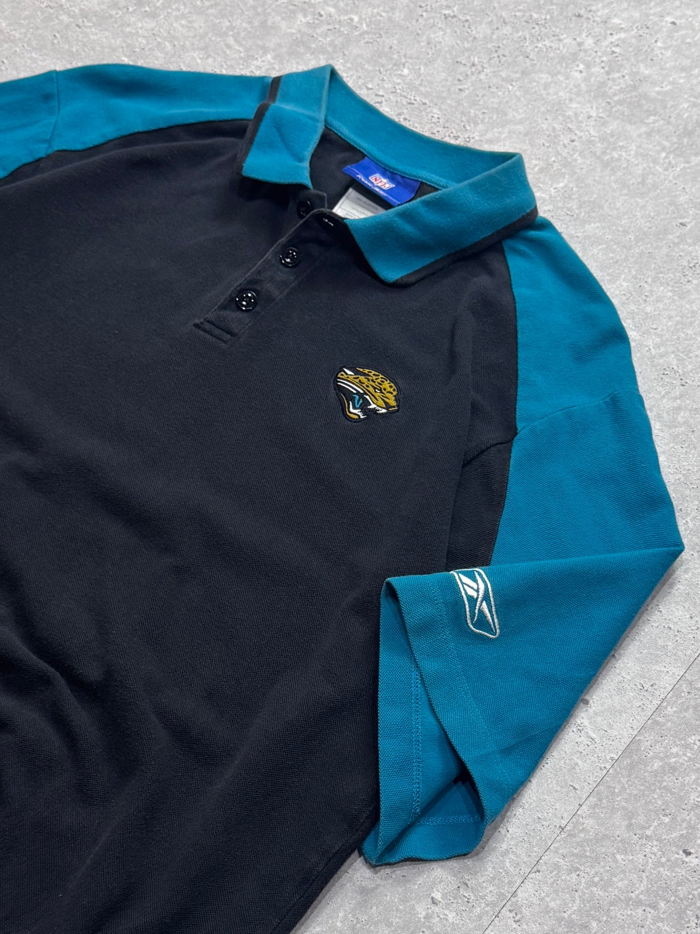 Vintage Reebok X Jacksonville Jaguars Polo Shirt (L)