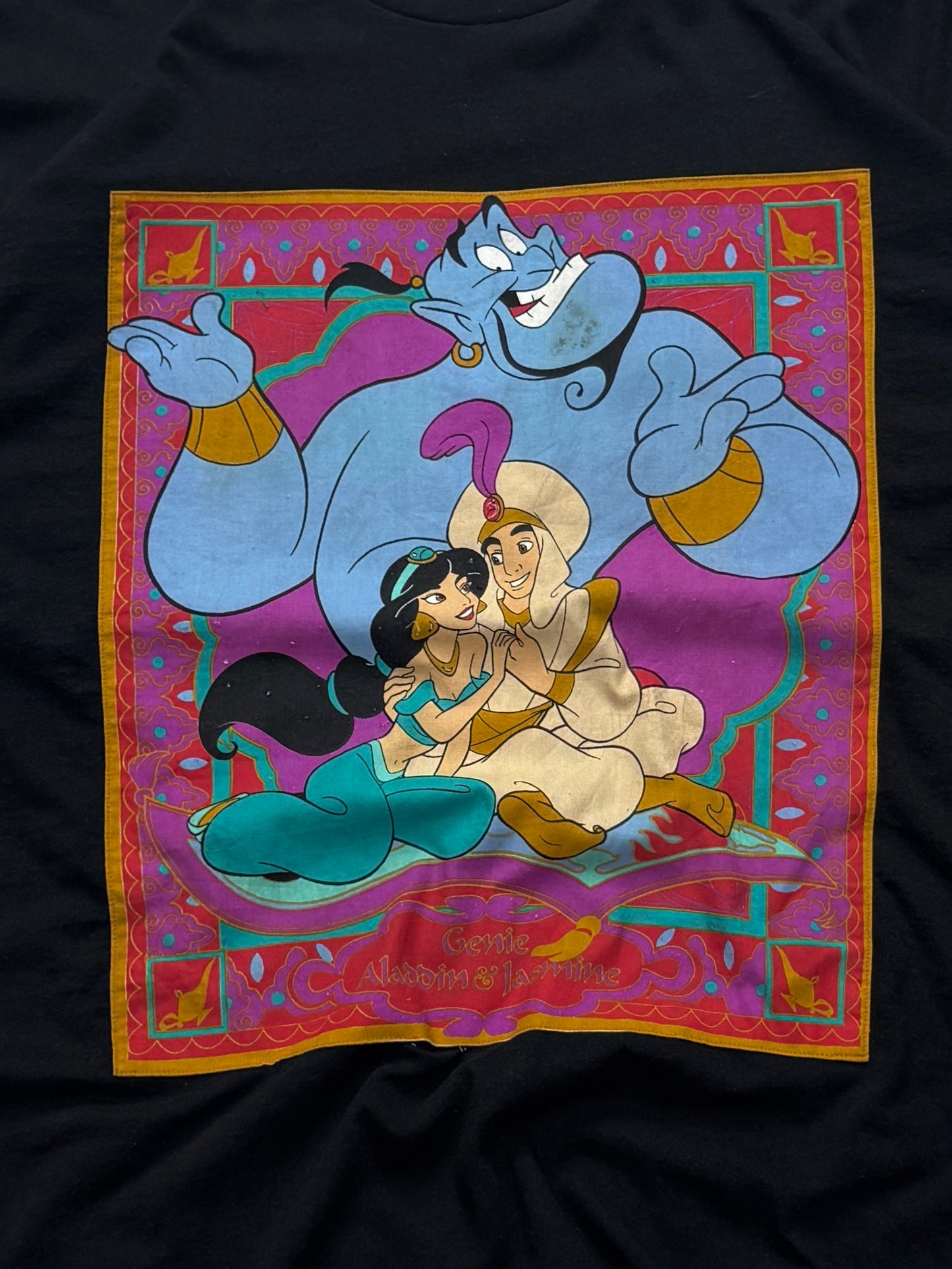 Vintage 90s Reworked Disney Aladdin Tee (XL)