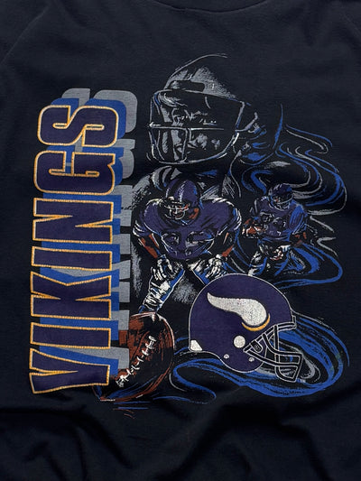 Vintage 80s Minnesota Vikings NFL Tee (XL)