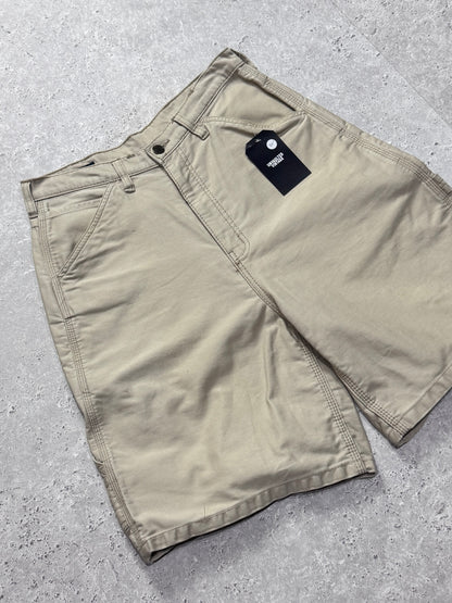 Vintage 2000s Cream Carpenter Shorts (30")