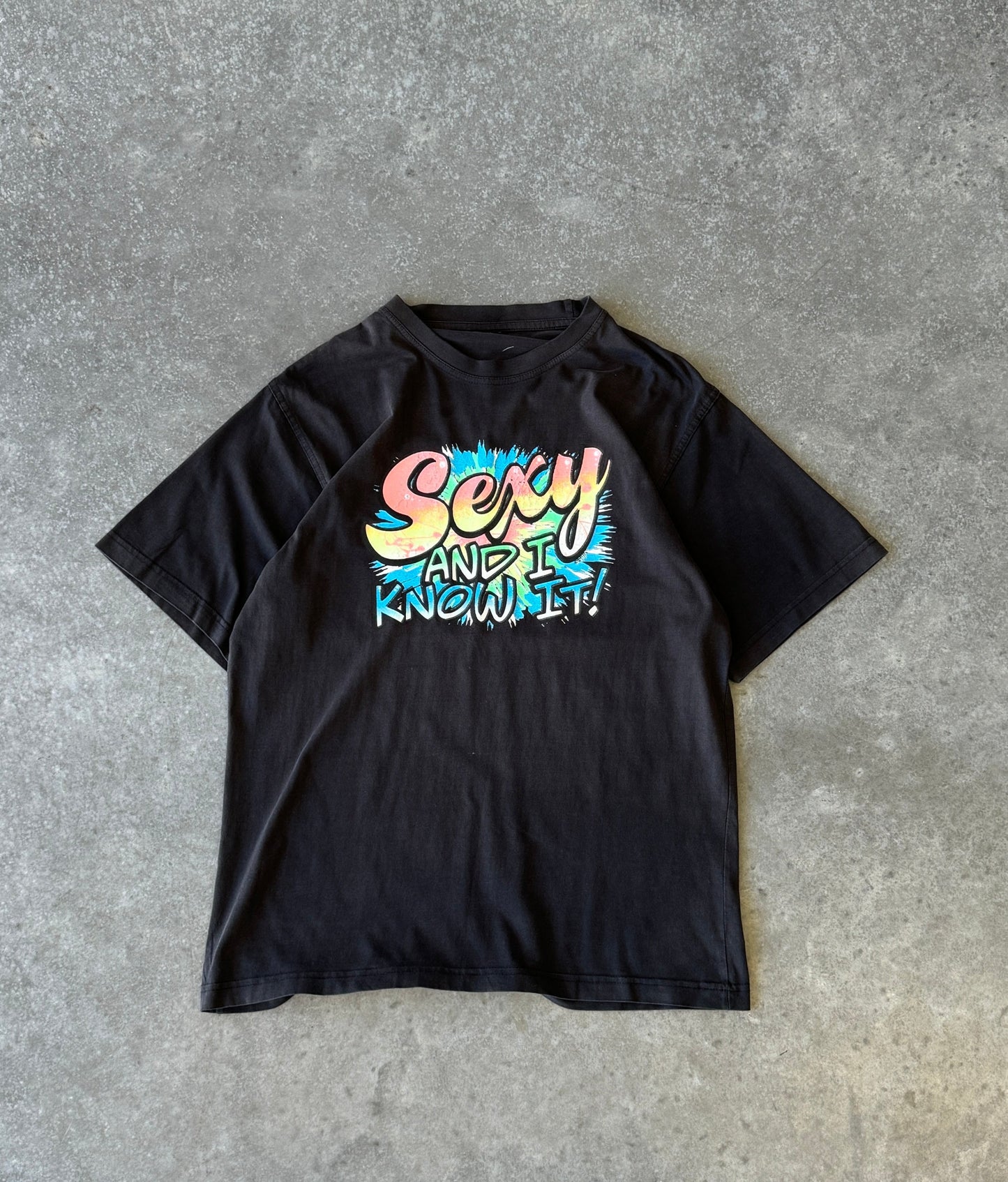 Vintage 00s Sexy Parody Tee (L)