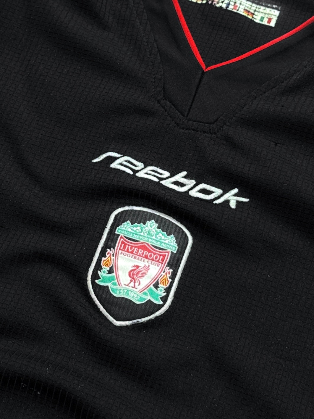 Vintage 2000s Reebok X Liverpool FC Training Jersey (L)