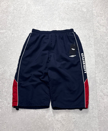 Vintage 2000s Umbro Adjustable 3/4 Track Shorts (30")